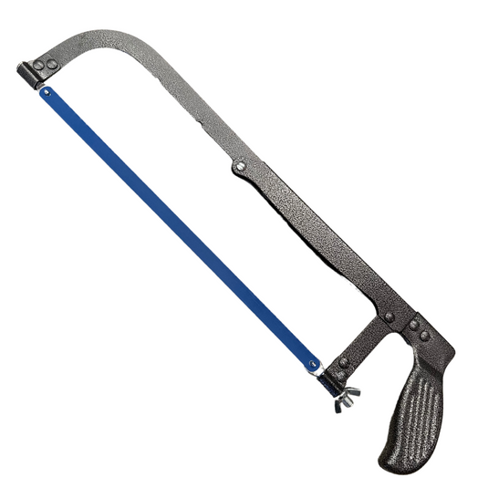 Hacksaw Frame Metal Hack Saw Alloy Steel Heavy Duty Blade DIY 300mm 12"-0