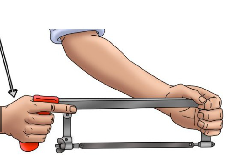 Load image into Gallery viewer, Hacksaw Frame Metal Hack Saw Alloy Steel Heavy Duty Blade DIY 300mm 12"-2
