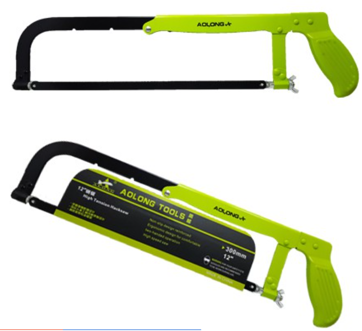 Load image into Gallery viewer, Hacksaw Frame Metal Hack Saw Alloy Steel Heavy Duty Blade DIY 300mm 12"-3
