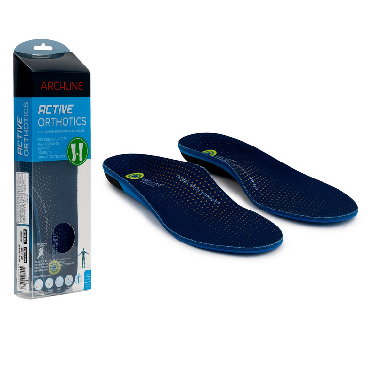 Load image into Gallery viewer, Archline Active Orthotics Full Length Arch Support Relief Insoles - For Hiking &amp; Outdoors-0
