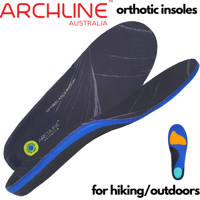 Load image into Gallery viewer, Archline Active Orthotics Full Length Arch Support Relief Insoles - For Hiking &amp; Outdoors-1
