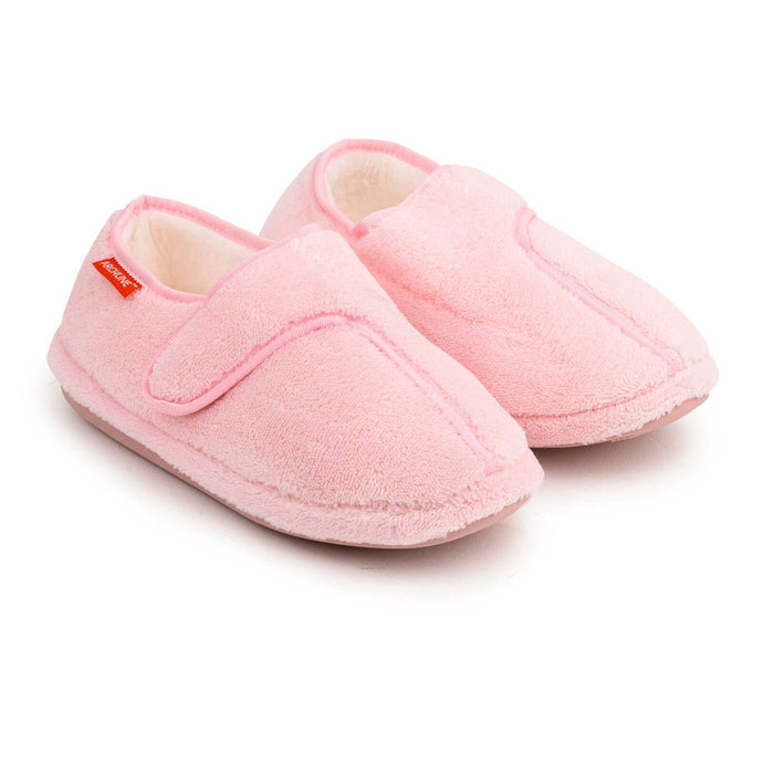 ARCHLINE Orthotic Plus Slippers Closed Scuffs Pain Relief Moccasins - Pink-0