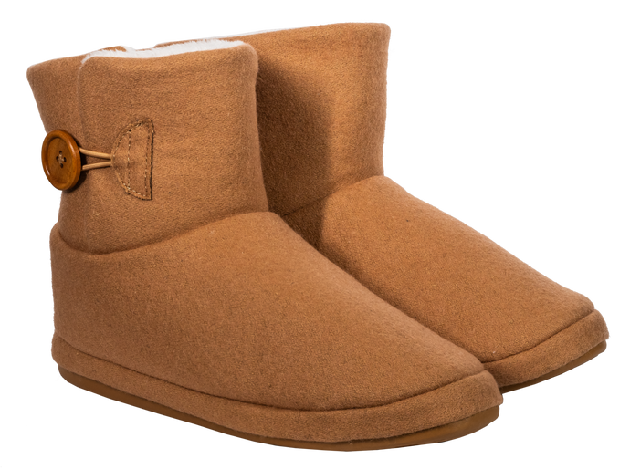 Archline Orthotic UGG Boots Slippers Arch Support Warm Orthopedic Shoes - Chestnut-0