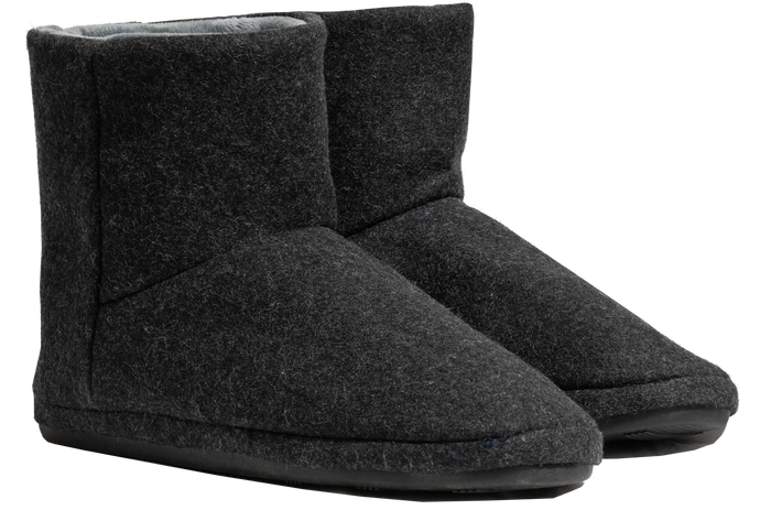Archline Orthotic UGG Boots Slippers Arch Support Warm Orthopedic Shoes - Black-0
