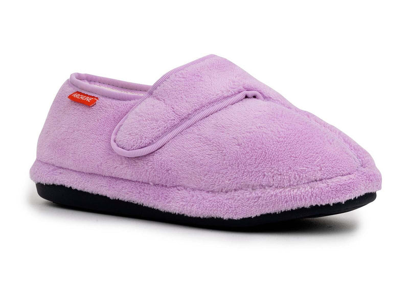 Load image into Gallery viewer, ARCHLINE Orthotic Plus Slippers Closed Scuffs Pain Relief Moccasins - Lilac-4
