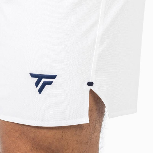 Tecnifibre Mens Tennis Team Stretch Shorts in White-4