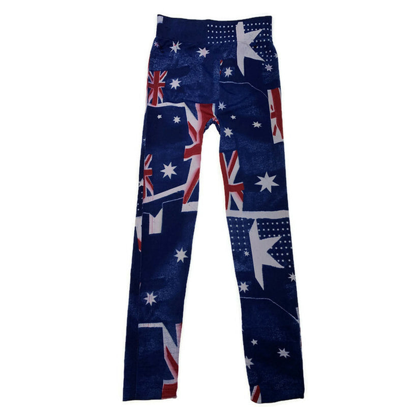 Load image into Gallery viewer, Australia Flag Womens Leggings OZ Au Aussie Pants Bottoms Australian-0
