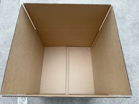 15x Height Adjustable Corrugated Cardboard Moving and Storage Box (46 x 49 x 30/21cm)-3