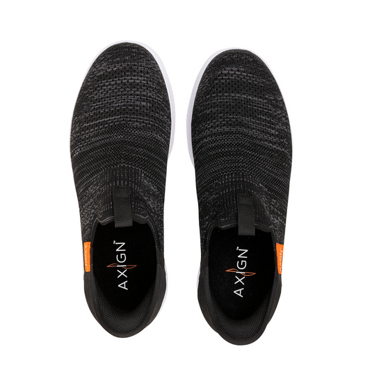 Axign Slipstream Lightweight Slip-On Orthotic Shoe in Charcoal-4