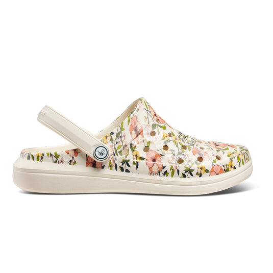 Varsity Clog - Bone-Summer Floral-0