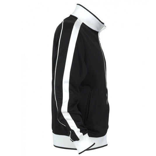 Identitee Mens Varsity Track Top Jacket Tracksuit Warm Winter Jumper Long Sleeve-3