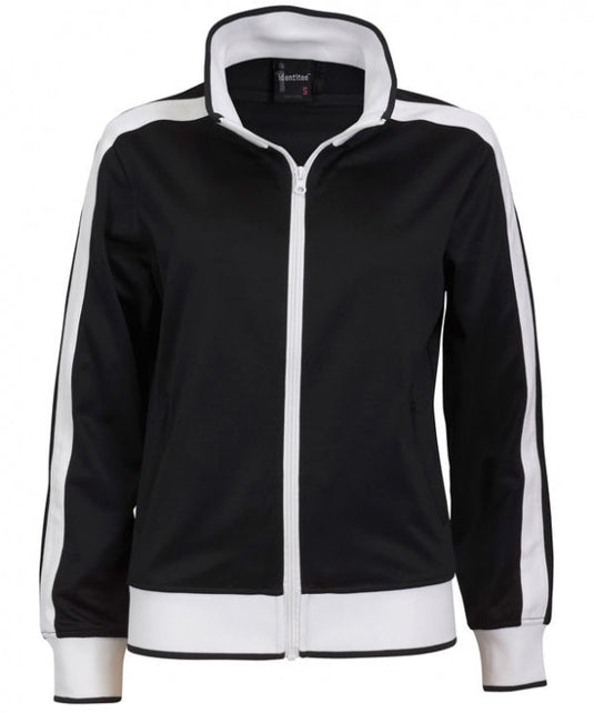 Identitee Ladies Track Top Jacket Tracksuit Warm Winter Full Zip Varsity Jumper-12