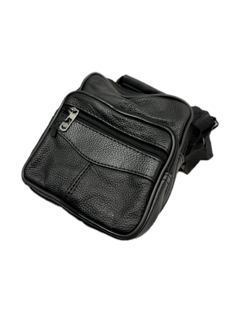 Load image into Gallery viewer, Small Genuine Leather Messenger Bag Shoulder Travel Satchel Crossbody Sling-2
