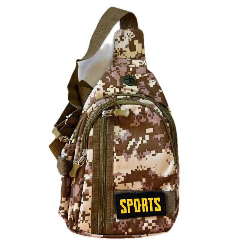 Load image into Gallery viewer, Tactical Camo Crossbody Bag Chest Shoulder Sling Rucksack Army Camouflage-1
