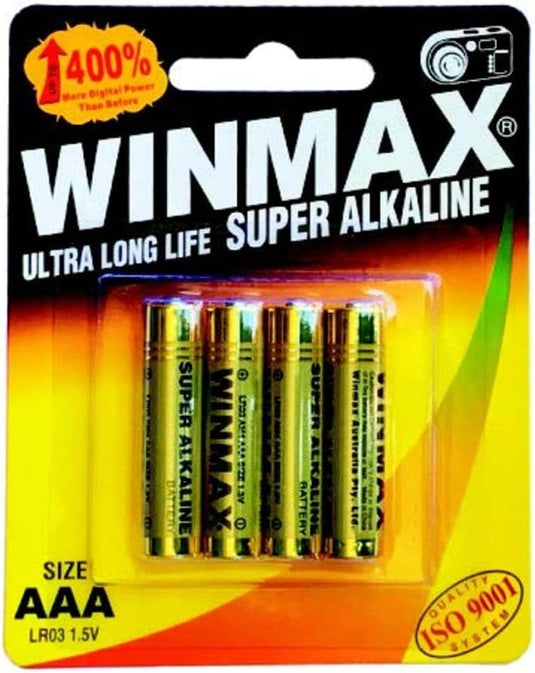 AAA Ultra Long Life Super Alkaline Batteries 1.5V Battery - 1 Pack-0