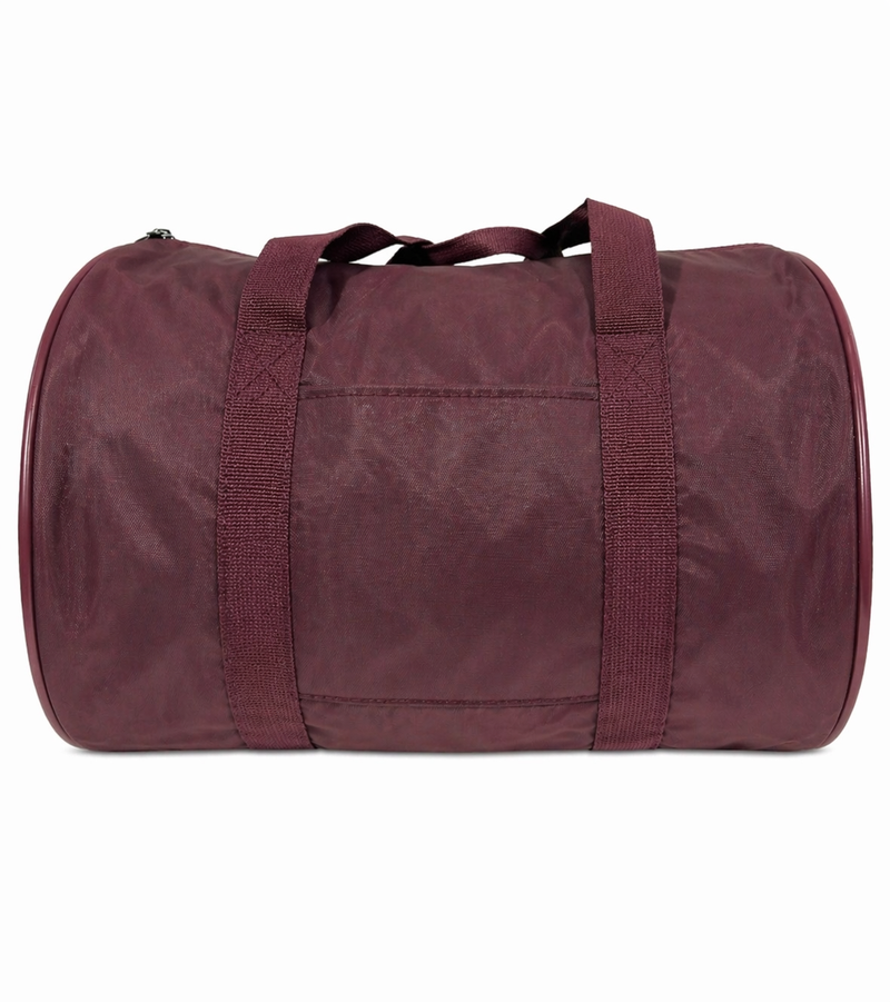 Load image into Gallery viewer, Foldable Duffel Bag Travel Gym Sports School Luggage PVC Nylon Zip - Maroon-0
