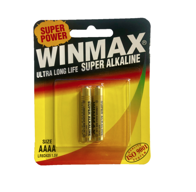 Load image into Gallery viewer, AAAA Super Alkaline Batteries Ultra Long Life 1.5V Battery - 1 Pack of 2-1
