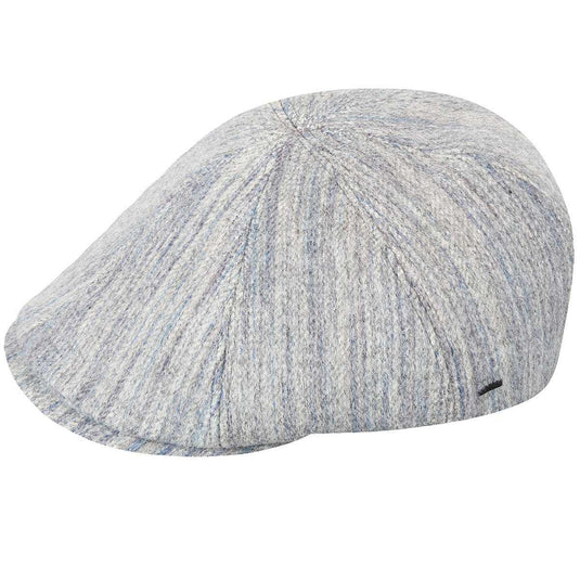 Bailey Mens Penson Ivy and Flat Cap For Autumn and Winter Season - Grey Plaid-0