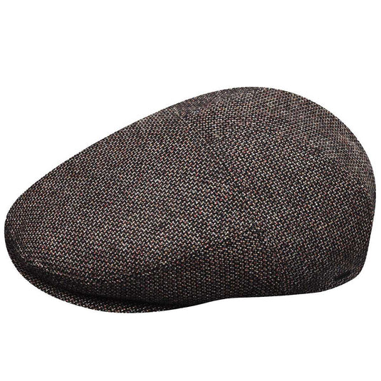 Bailey Mens Holford Ivy Flat Cap Fit for Autumn/Winter Season - Black Multi-1