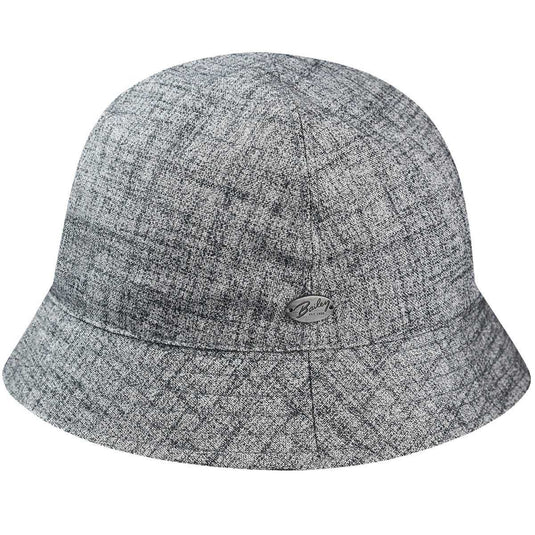 Bailey Mens Rambert Bucket Hat Water Repellent - Charcoal Heather-1