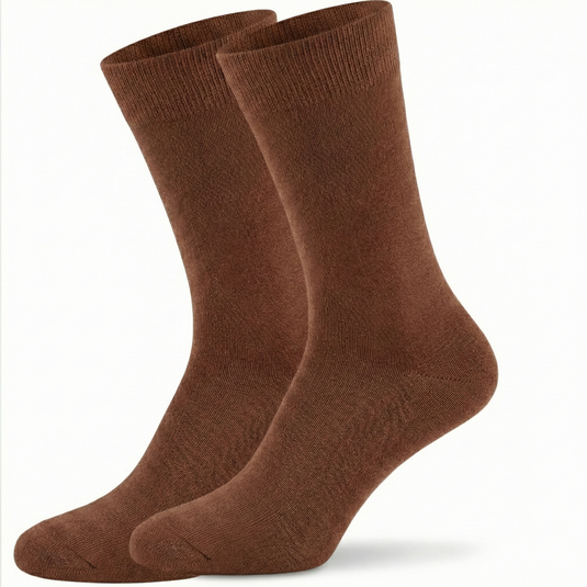 Formalaties Premium Bamboo Socks in Tan (Size 7-11)-1