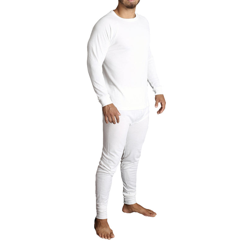 Load image into Gallery viewer, 2pcs Set Mens Merino Wool Blend Long Sleeve Thermal Top &amp; Long Johns Pants Underwear-3
