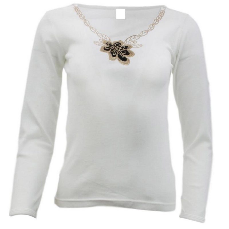 Load image into Gallery viewer, Ladies Merino Wool Blend Long Sleeve Thermal Spencer Top Thermals Underwear-6
