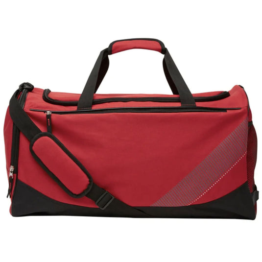 Large Foldable Sports Gym Duffle Bag Waterproof Travel Duffel Bag - Red-0