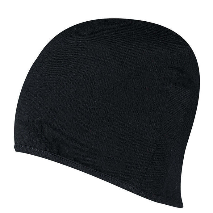 Black Sherpa Dawa Reversible Merino Wool Beanie made from 100% natural Australian merino, non-itch, odour-free, lightweight, and moisture managing.