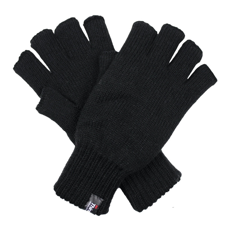 Load image into Gallery viewer, Dents 2pcs Set Mens 3M Thinsulate Pull-On Beanie + Knitted Fingerless Gloves-2
