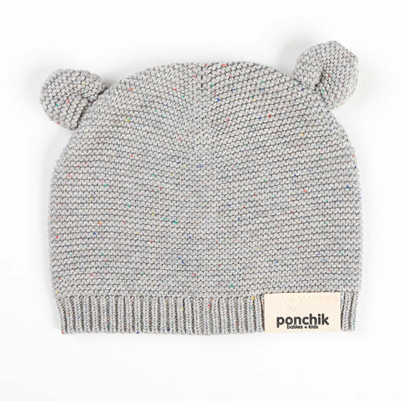 Load image into Gallery viewer, Ponchik Babies + Kids Bear Beanie Hat Warm Winter - Koala-4
