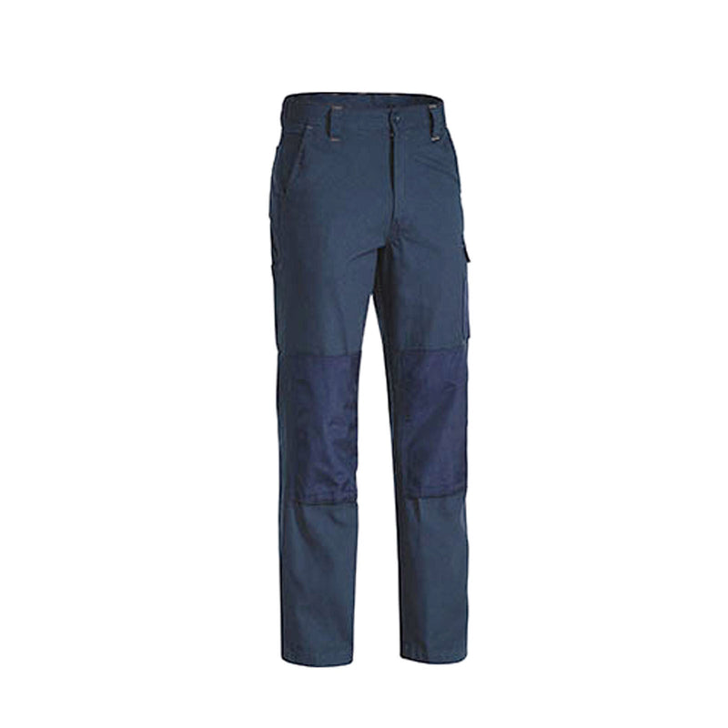 Load image into Gallery viewer, BISLEY Mens Razar Cordura Utility Pants Workwear Cotton Trousers Work BPU6110 - Khaki-4
