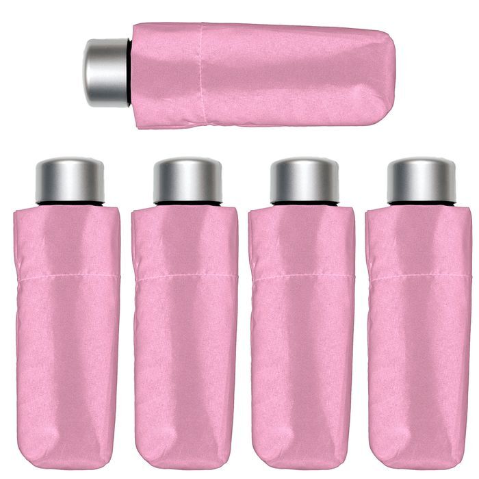 Load image into Gallery viewer, 5x Bobbie J Super Lite Mini Handbag Umbrella Folding Compact Lightweight in Pink-1
