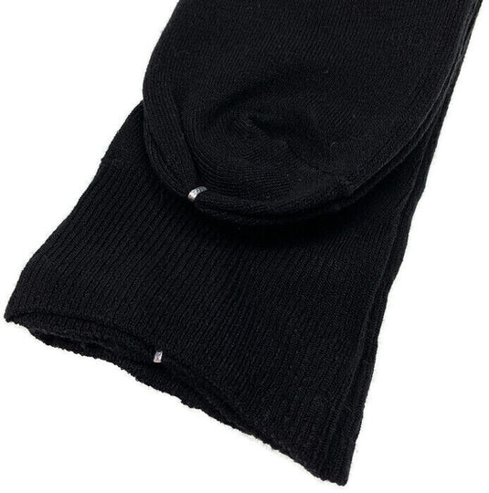 1 Pair Bamboo Derived Loose Top Socks Diabetic Style Comfort Circulation - Black-4