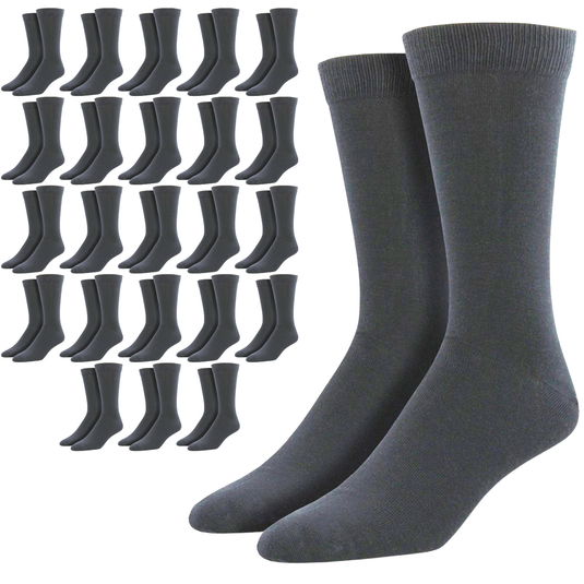 24 Pairs Premium Bamboo Loose Top Socks Diabetic Diabetes Circulation Eco Sox-8