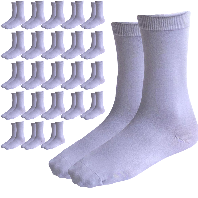 Load image into Gallery viewer, 24 Pairs Premium Bamboo Loose Top Socks Diabetic Diabetes Circulation Eco Sox-9
