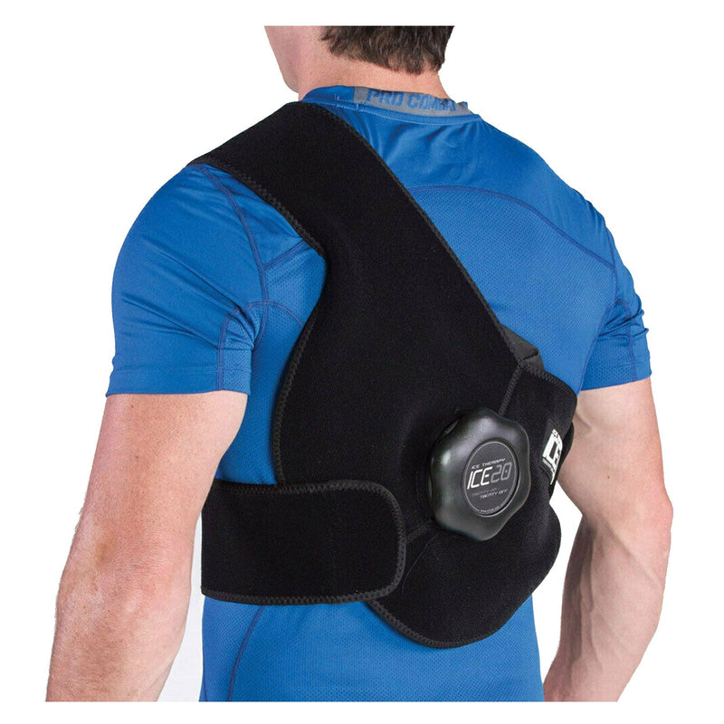 Load image into Gallery viewer, ICE 20 Back/Hip Strap Compression Therapy Wrap Cold Pain Relief-3
