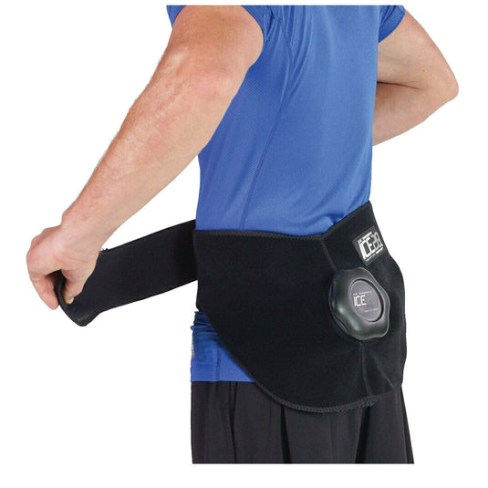 ICE 20 Back/Hip Strap Compression Therapy Wrap Cold Pain Relief-2