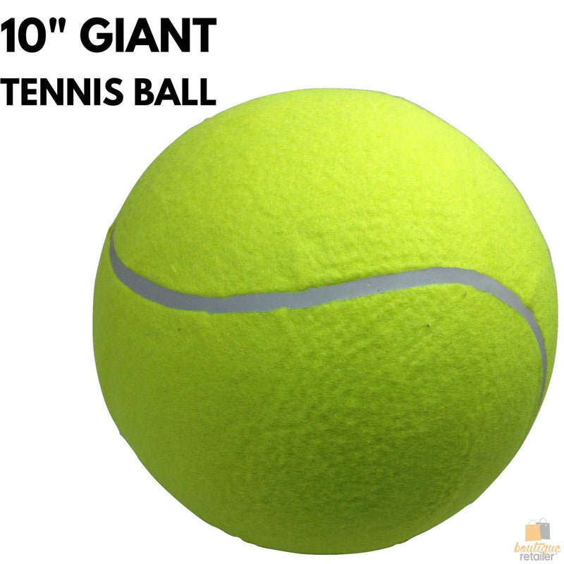 Load image into Gallery viewer, 10" GIANT TENNIS BALL for Autographs Signatures Kids Games Yellow Jumbo Toy-3
