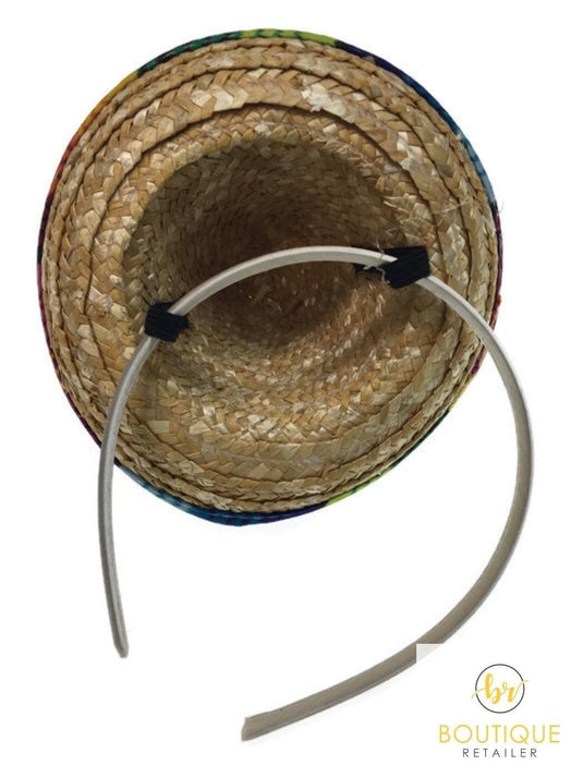 12x MINI SOMBRERO HATS on Headband Mexican Spanish Fiesta Party Costume BULK-3