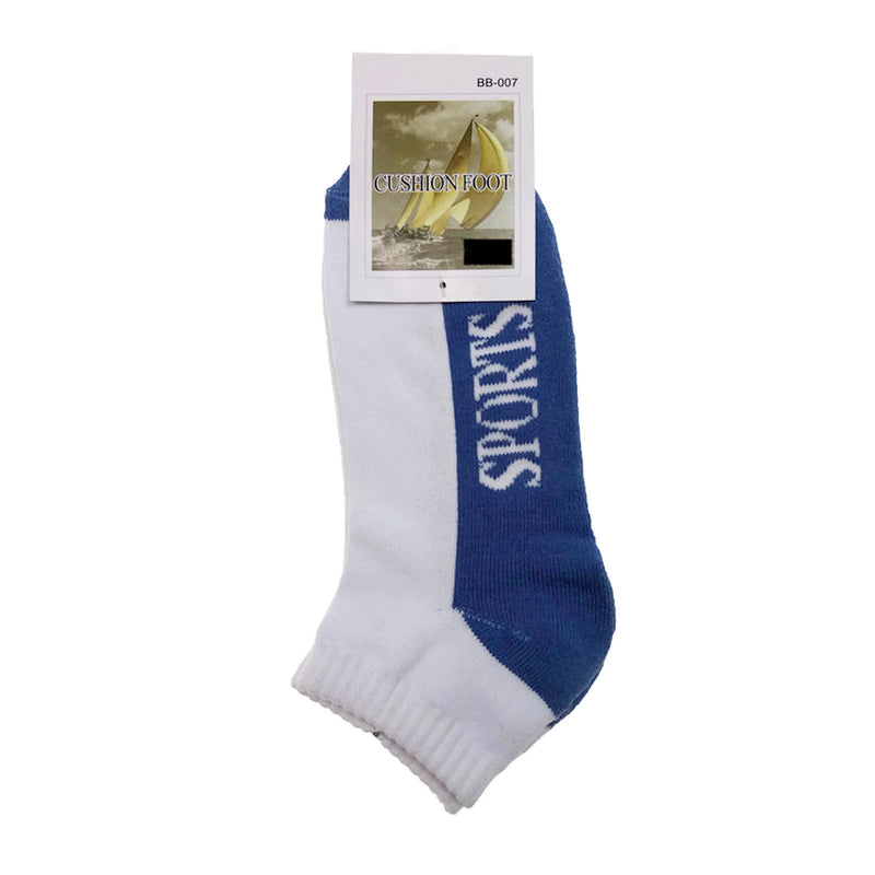 Load image into Gallery viewer, 24x COTTON ANKLE SOCKS Sport Cushion Foot Low Cut Running - Assorted Colours Bulk-4
