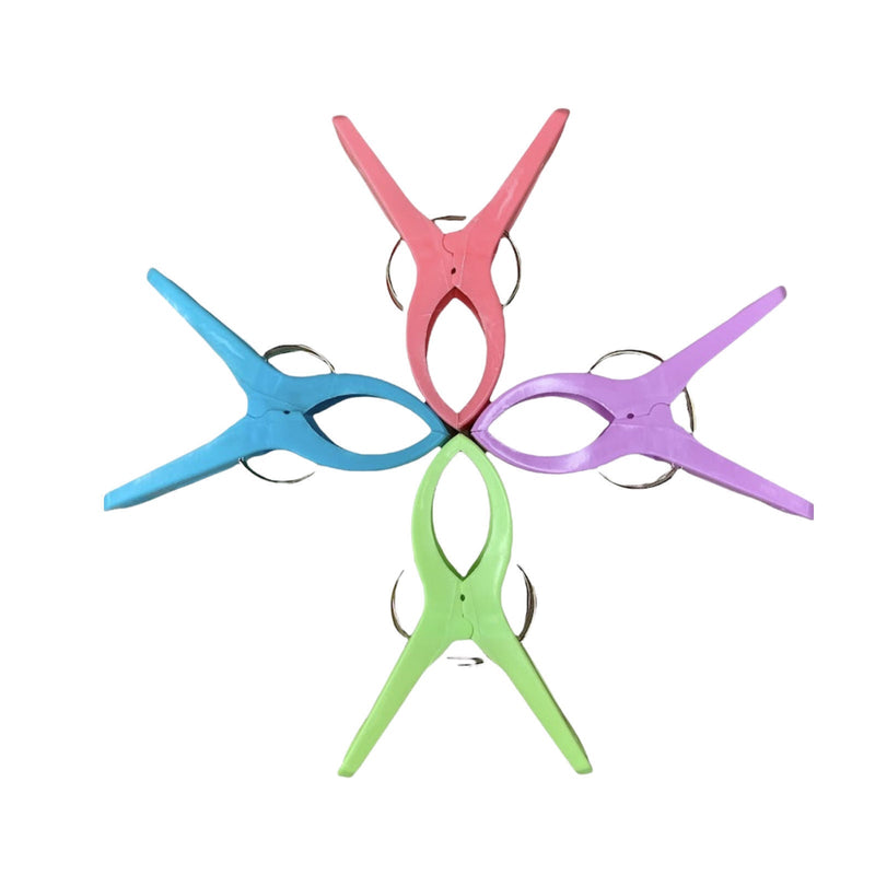 Load image into Gallery viewer, 4x JUMBO PLASTIC CLOTHES PEGS Laundry Clips Washing Line Clothespin Fastener-0
