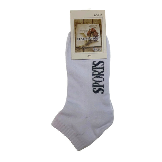 9x COTTON ANKLE SOCKS Sport Cushion Foot Low Cut Running - Assorted Colours Bulk-3