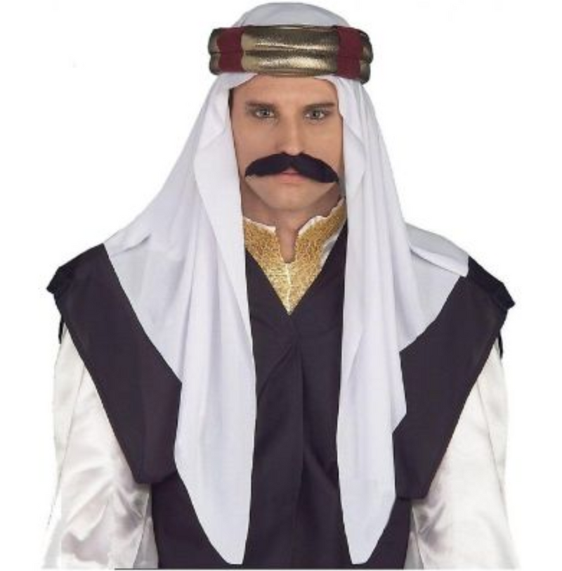 Load image into Gallery viewer, Arabian Desert Prince Hat Headpiece Costume Party Fancy Dress Arabic-2
