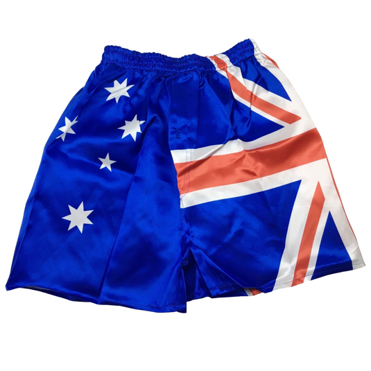 AUSTRALIA FLAG BOARD SHORTS Underwear Undies Souvenir Polyester One Size-0