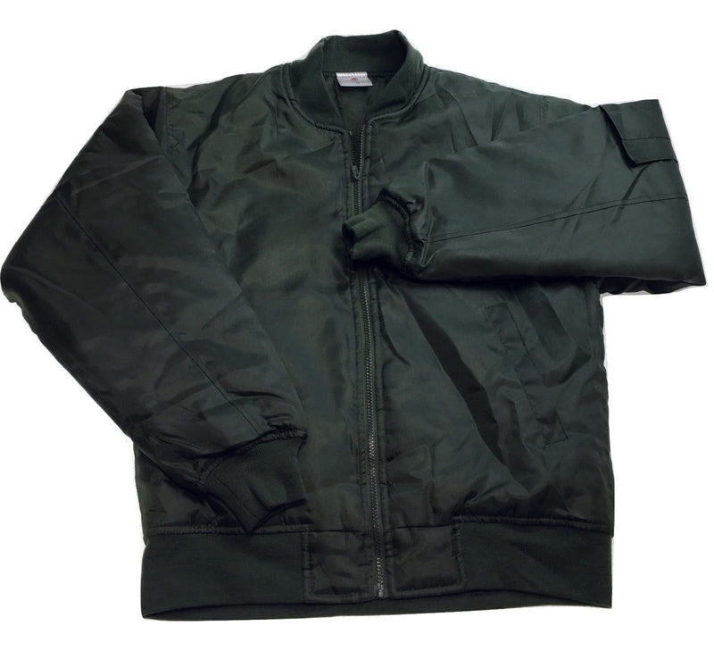 Load image into Gallery viewer, Plus Size Quilted Jacket Zip Up Classic Padded Flight Flying Winter Big &amp; Tall - Bottle Green-9
