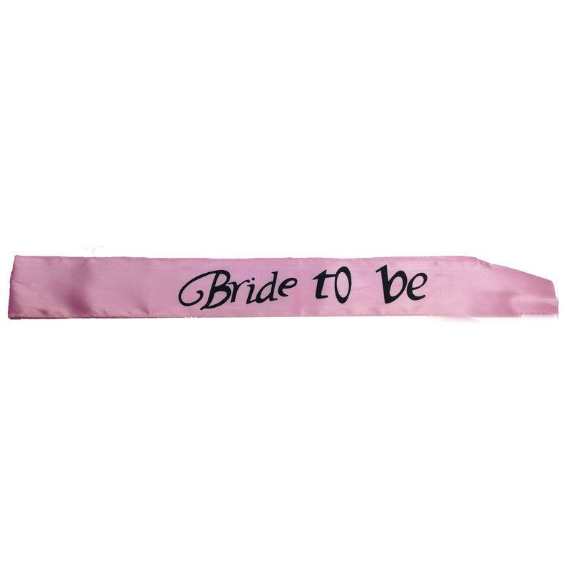 Load image into Gallery viewer, Hens Night Satin Sash Bridal Party Wedding Bride To Be Accessory - Light Pink-3
