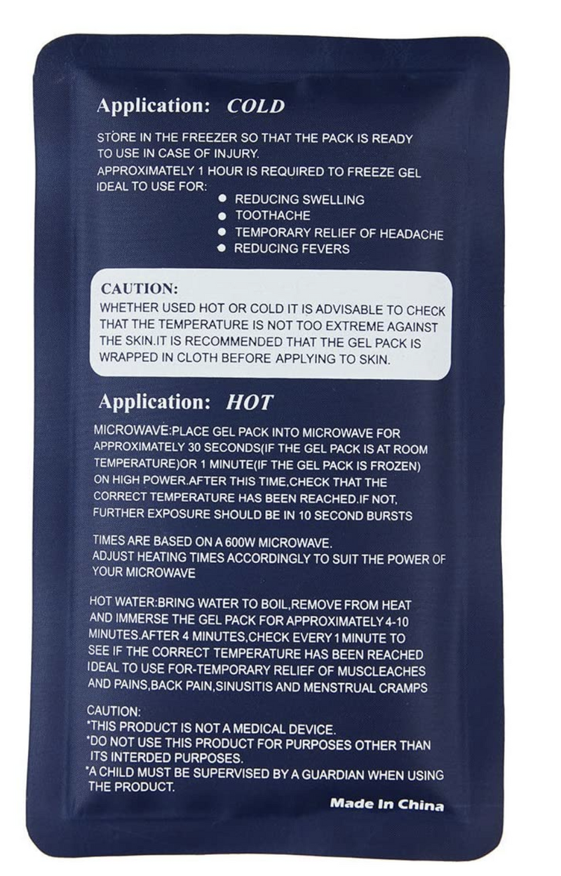 Load image into Gallery viewer, HOT COLD PACK Reusable First Aid Ice Heat Gel Packs Microwaveable Pain Relief-2
