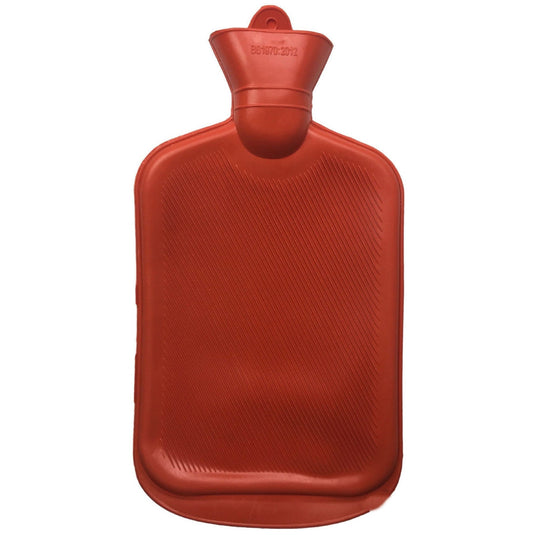 2L HOT WATER BOTTLE + Knitted Cover Winter Warm Rubber Bag Relaxing Warm Therapy-2