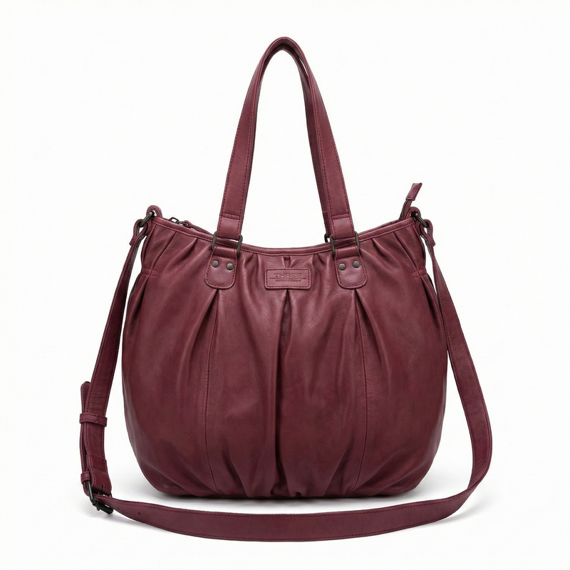 Load image into Gallery viewer, Premium Womens Leather Shoulder Bag Messenger Satchel Handbag Purse ITWB02 - Pink-1
